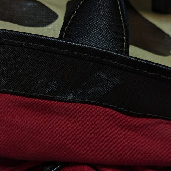 Dooney and Bourse Giraffe Print Tote Bag June Monza Coated Canvas Shoulder Purse - Picture 12 of 12